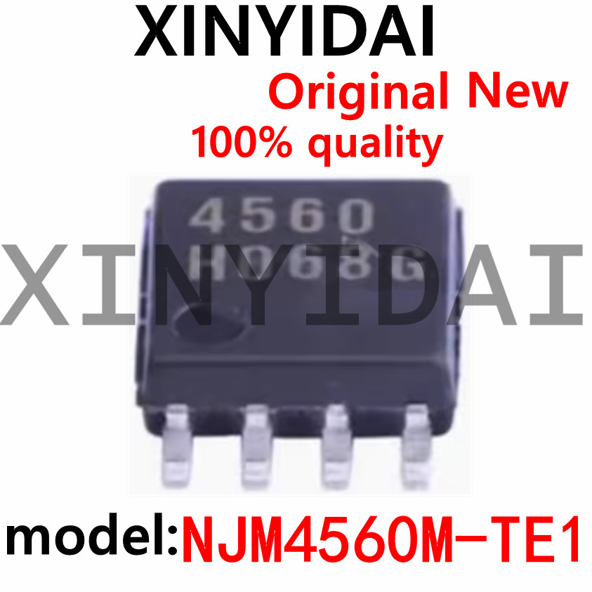 (10PCS) 4560 New and Original Chip IC NJM4560M-TE1 NJM4560M(TE1) NJM4560M SOP8