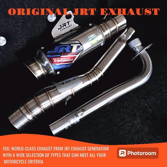 Knalpot Racing Kompetisi Drag Borup Original Jrt Exhaust Tipe Gp Pro