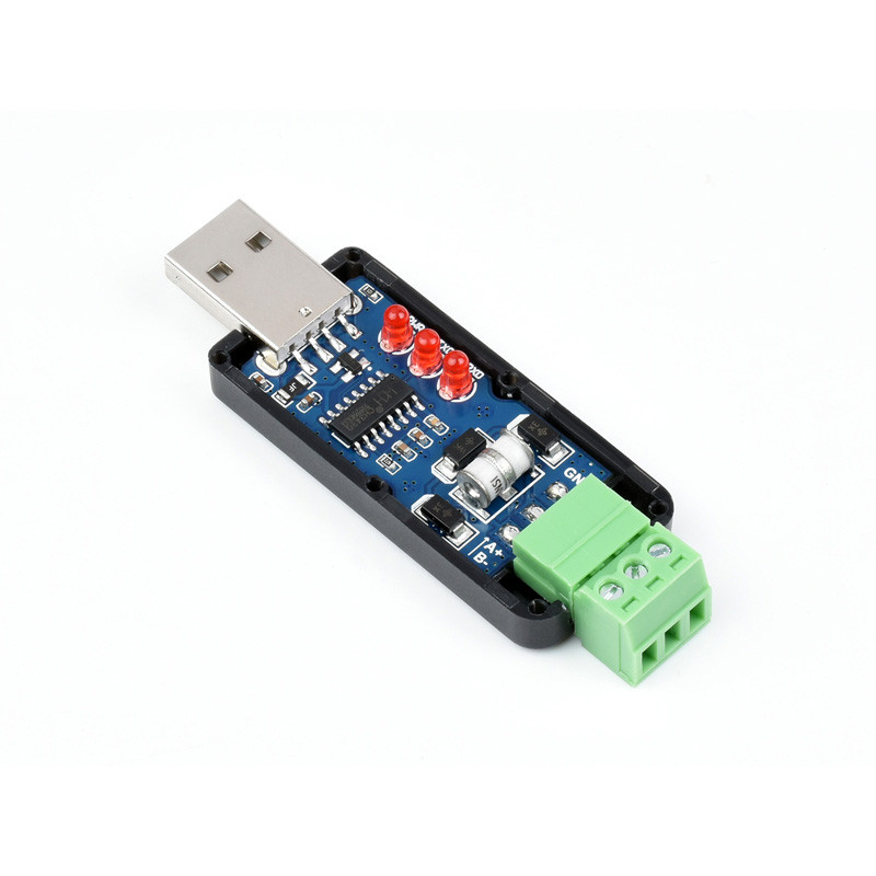Waveshare Industrial USB TO RS485 Serial Port Converter Waveshare USB to RS485 Communication Module
