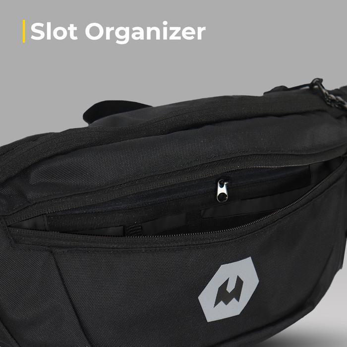 Tas Pinggang Pria Tas Selempang Waist Bag Hikemore Hexa Original Pria