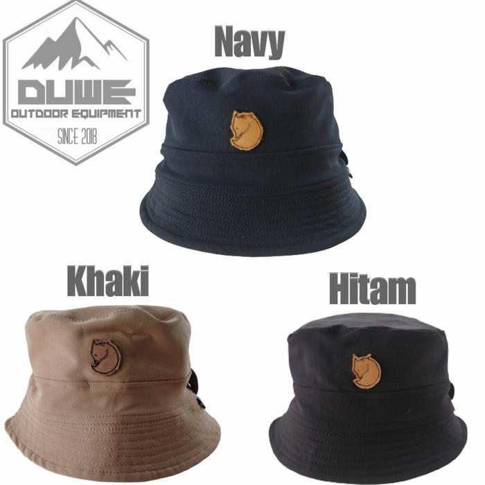 Bucket Hat Fjallraven Lokal-Bucket Hat-Topi Rimba Pria Wanita Terbaru