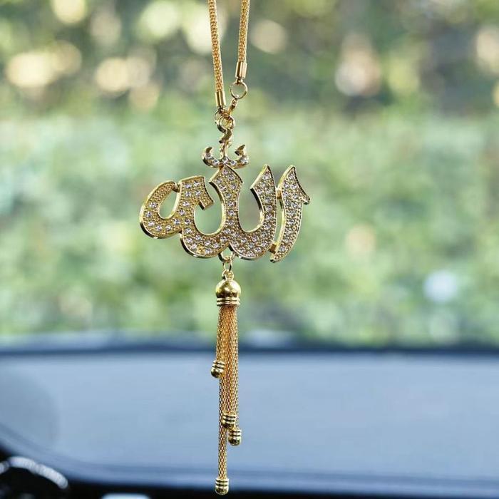 Gantungan Spion Mobil Aksesoris Suvenir Gereja Muslim Gantungan Mobil Liontin Dekorasi Spion Retro