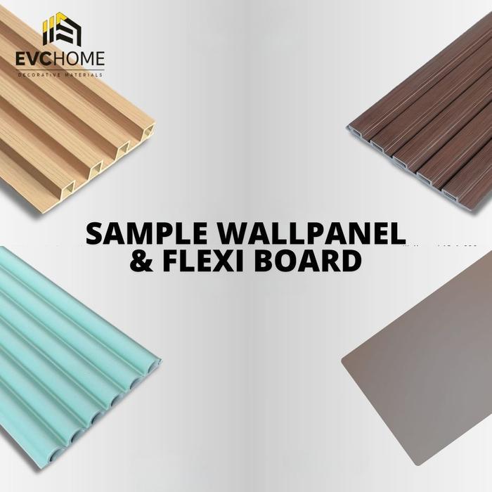 [] EVCHOME Sample WPC Sample Wallpanel Sample Flexi Board