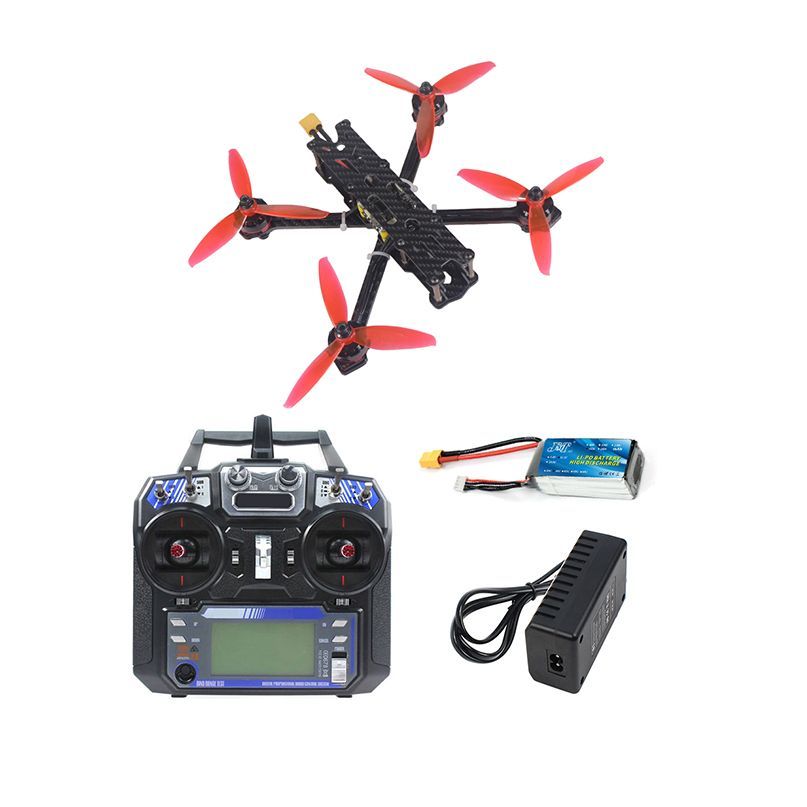 DIY F220 5inch 3-4S RC FPV Racing Drone Built-in OSD Betaflight with BLHeli-S 30A 4in1 ESC 2300KV