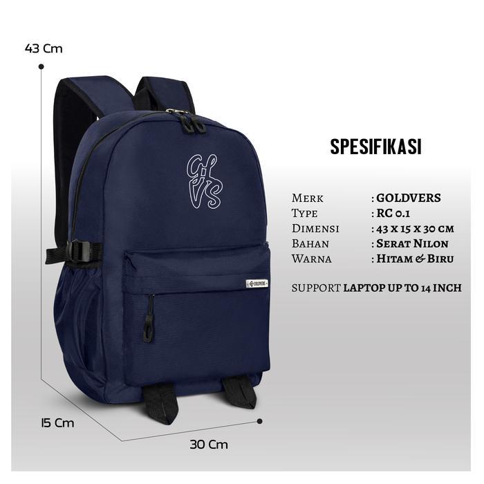 Eiger - Tas Ransel Goldvers Glow In The Dark Tas Ransel Sekolah Pria & Wanita