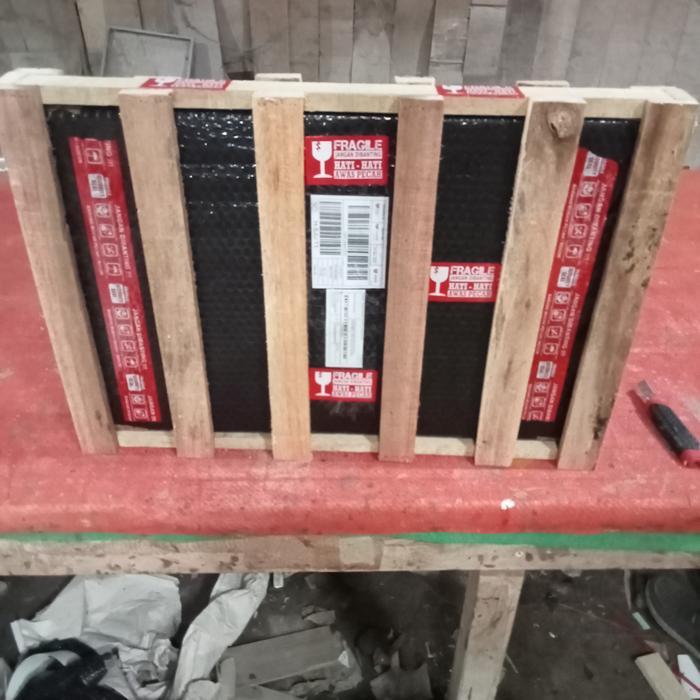 Kaca Cermin Dinding/Wastafel Model Kotak Ukuran 50X70