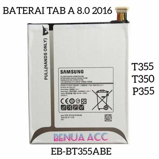 Baterai Samsung Tab A 8 2016 - T355 T350 P355