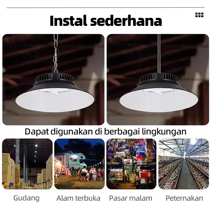Lampu Tenaga Surya Outdoor LED Terang Tahan Air Hemat Listrik Mudah Dipasang Untuk Pencahayaan Taman