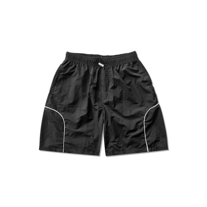 Mnst Boardshort Nylon Cringkle Black Relx