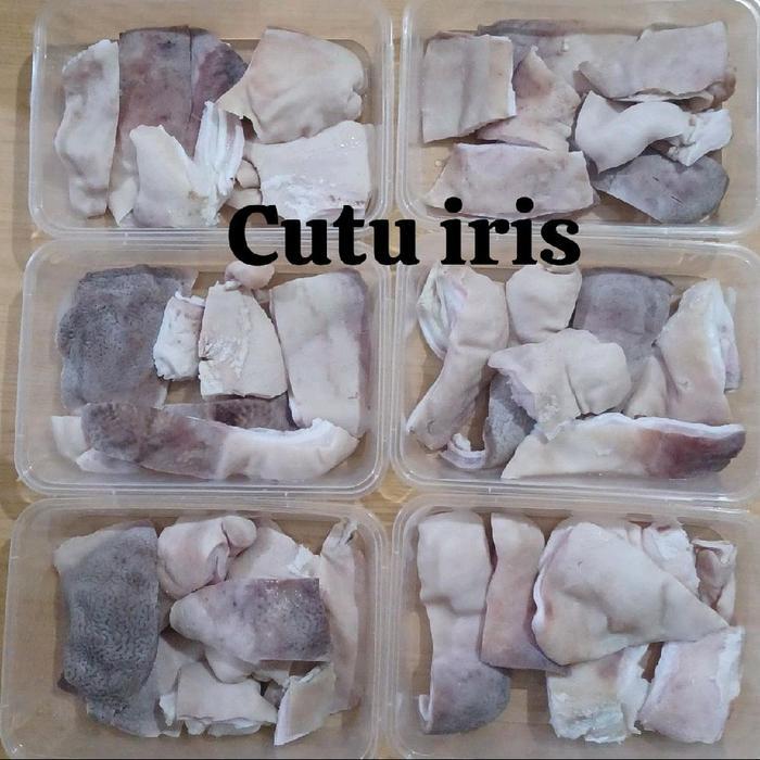 Cutu / Tito (Lambung / Perut Babi) Bersih Sudah Rebus pasti promo