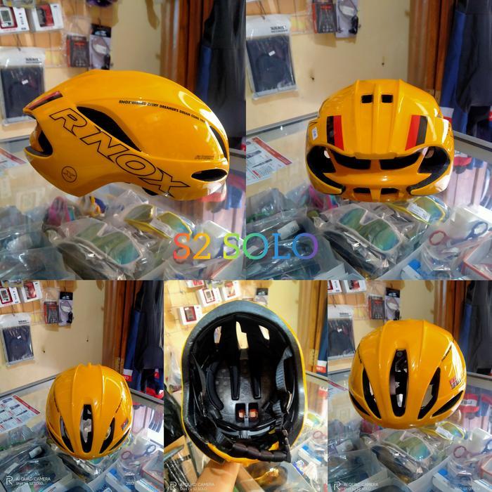 Helm rnox Aero helm sepeda roadbike