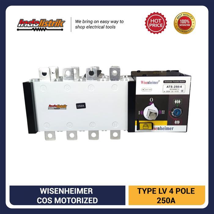 Wisenheimer Motorized ange Over Swit 4P 250 Ampere /COS/Ohm Saklar