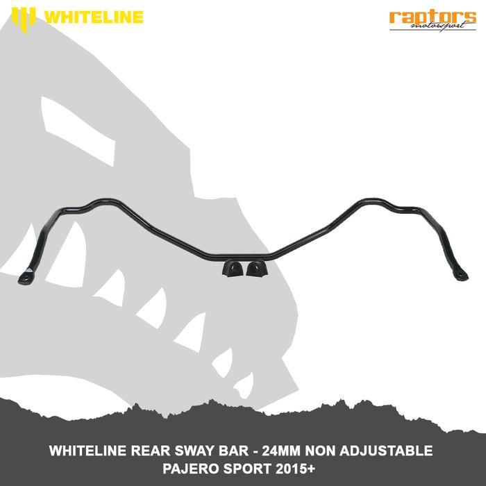 WHITELINE REAR SWAY BAR - 24MM NON ADJUSTABLE PAJERO SPORT 2015+