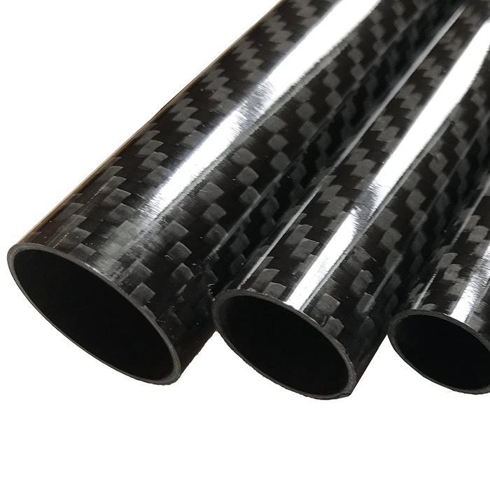 Carbon Tube 3K 22Mm X 18Mm X 1Meter Pipa Carbon Fiber Holow Glosy Terlaris