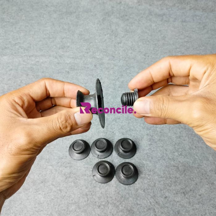 Oth10 - 6Pcs Pegangan Tutup Panci Plastik Praktis / Knop Tutup Panci Jawa Hendle Tutup Panci