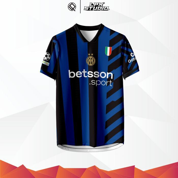 Premium Jersey Inter Milan Betsson / Jersey Inter / Kaos Inter / Jersey Bola / Jersey Vintage