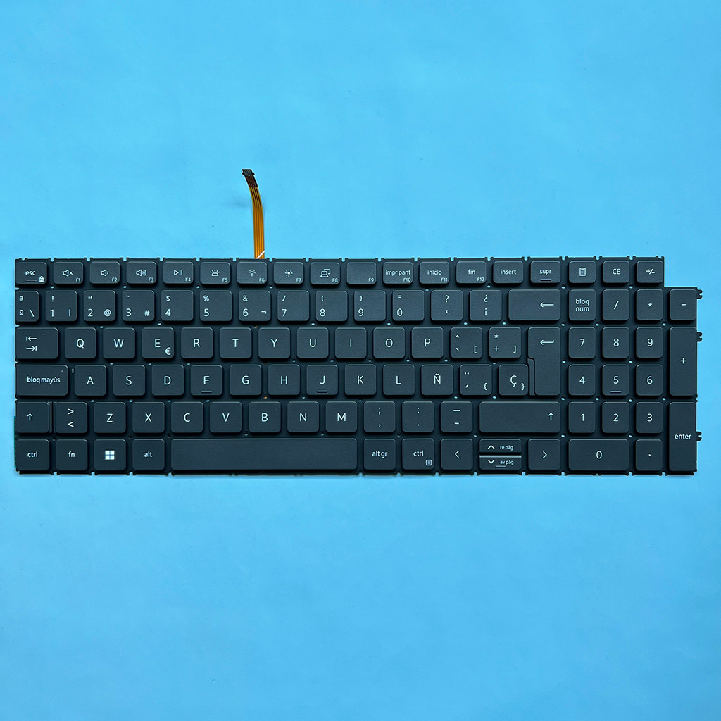 3530 Spanish Backlit Keyboard for Dell Latitude 3520 3530 Inspiron 15 3510 3511 5510 5515 5518 7510