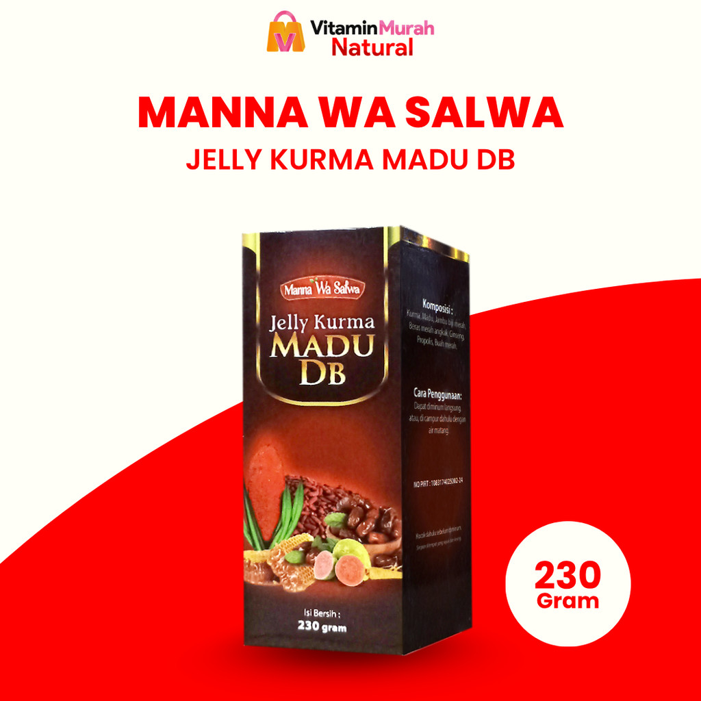 JELLY KURMA MADU DB MANNA WA SALWA ISI 230 Gr