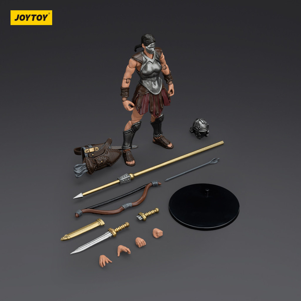 JOYTOY Strife Roman Republic Legionary Light Infantry Bow and Arrow Female Action Figure Doll Model