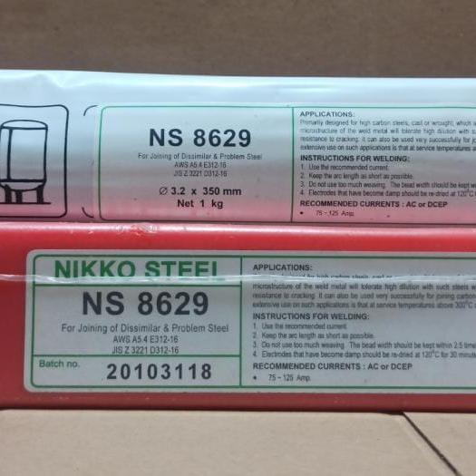 KAWAT LAS NIKKO STEEL NS 8629 3,2MM