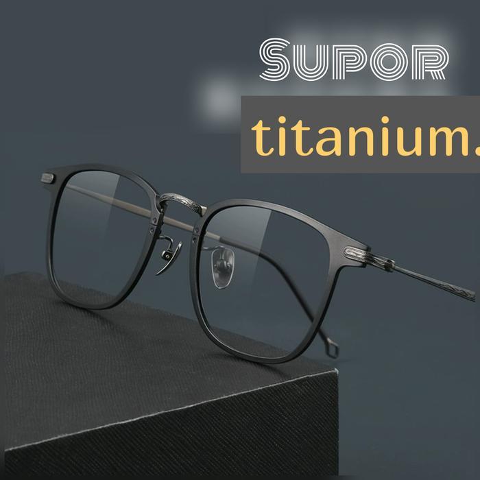FF 619 Full FRAME Kacamata, Pria Titanium 100% Lebar u Minus Progresif