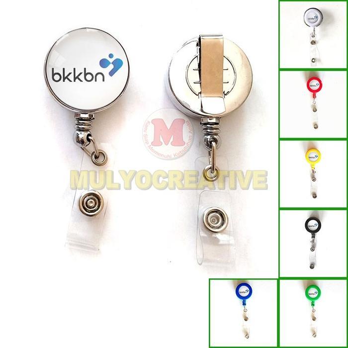ID Card Yoyo BKKBN Gantungan Murah ID Card Holder Logo BKKBN