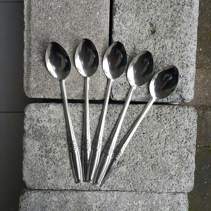 Sendok Kecil Takar PANJANG Teh Gula Kopi Tebal Sedang Bukan Tipis