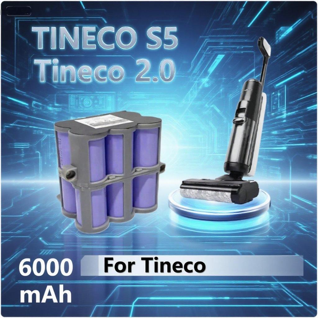21 6V Replacement Battery Smart Steam Floor Washer Accessories For Tineco Floor ONE S5 PRO 2 S5