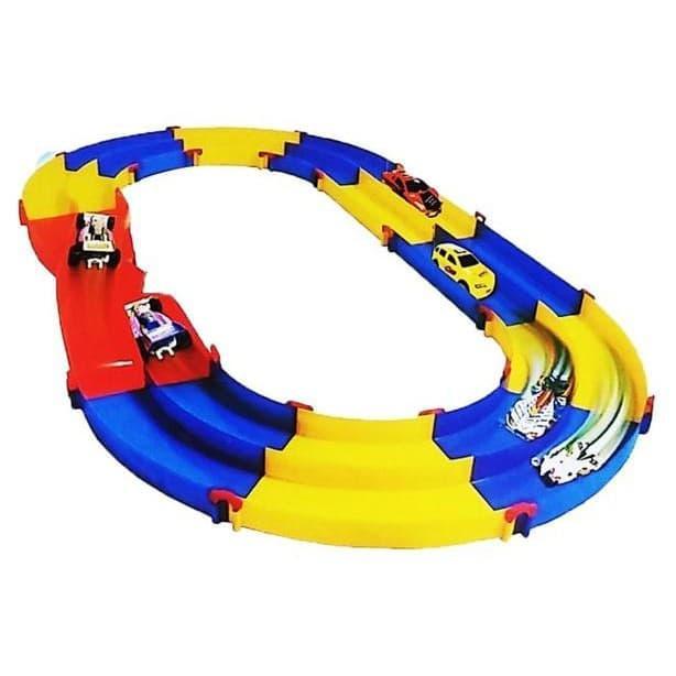 Premium Track Tamiya - Track Mini 4Wd - 2 Jalur - Extreme Race 2 Lane Original