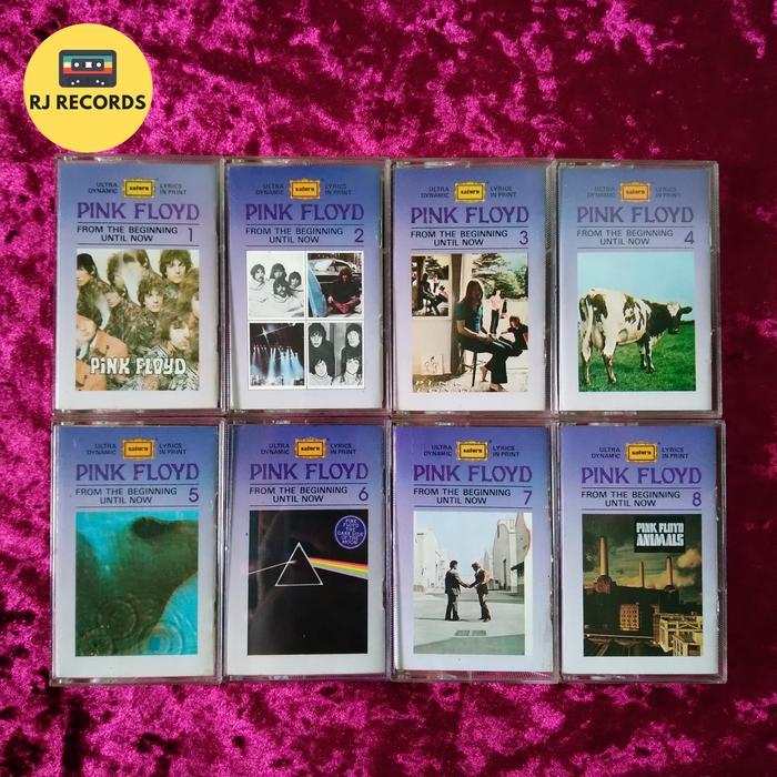 Kaset Pita Pink Floyd - From The Beginning Until Now 1-8 (Sepaket)