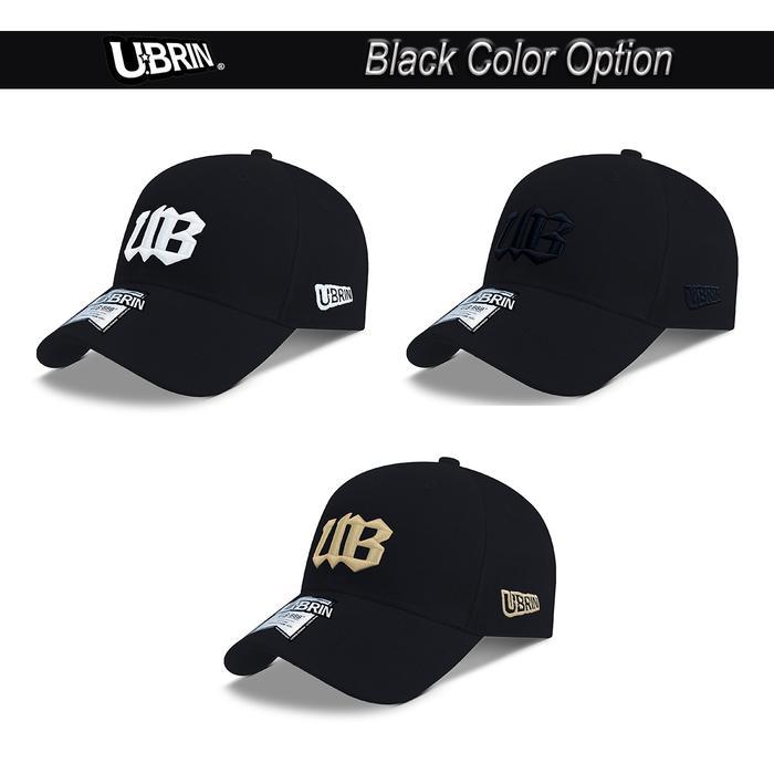 U.BRIN Topi Baseball UB8004 Original LOGO UB Initial Style UBRIN Hat Cap Casual Distro Fashion