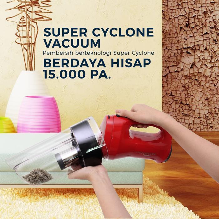 Penyedot Debu Jaco Ez Hoover Turbo Super Cyclone Vacuum Cleaner