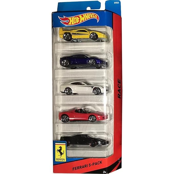 Hot Wheels Ferrari 5 Pack,Hot Wheels Ferrari 5 Pack