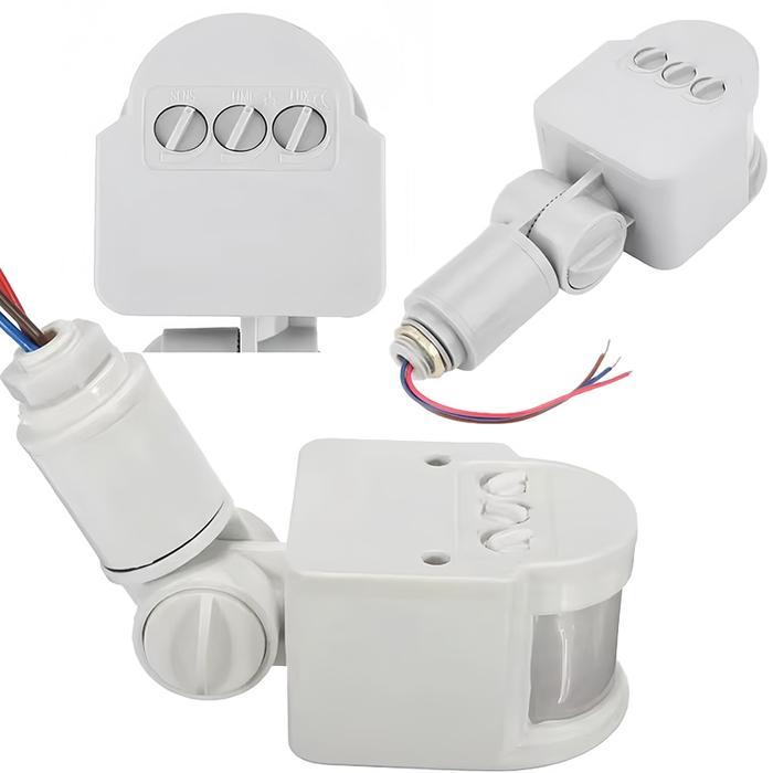 AC110-240VSENSOR GERAK INFRAMERAH/SAKLAR OTOMATIS SENSOR CAHAYA/SAKLAR LAMPU OTOMATIS SENSOR GERAK