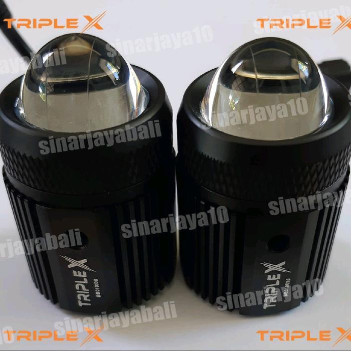 Triple X Lampu Tembak M1 M 1 Original Mini Laser Projie Proji Kabut Laser Fokus Focus Foglamp Fog