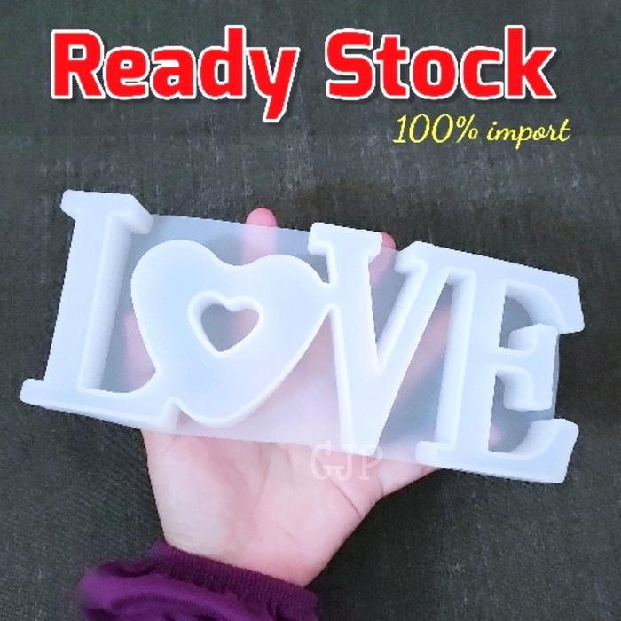 Cetakan silikon cetakan resin bentuk love heart