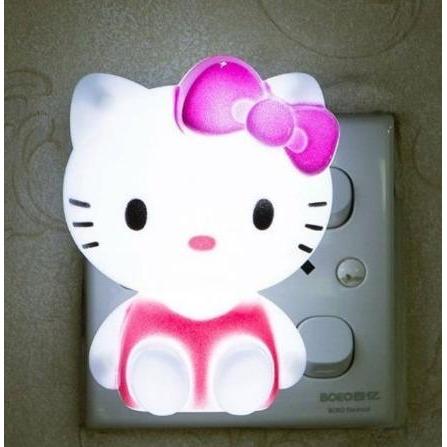 Lampu Tidur Anak Lucu Bentuk Hello Kitty