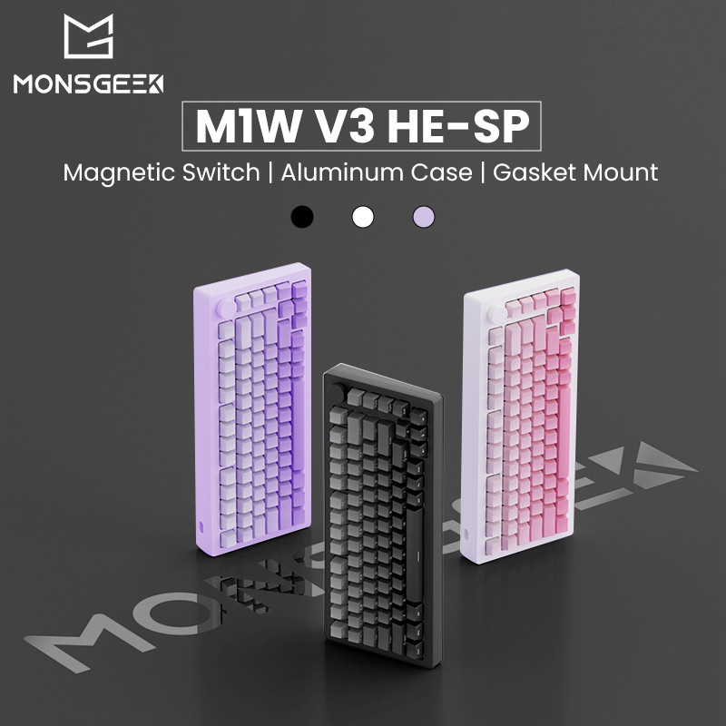 FLASH SALE    Akko MONSGEEK M1W V3 HE-SP Rapid Trigger Gaming Keyboard with Magnetic Switch 8K RGB H