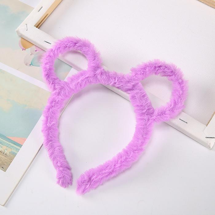 Bando Korea Serba Ungu / Bandana Cute All Lilac / Aksesoris Rambut Kekinian Viral / Bando Wanita