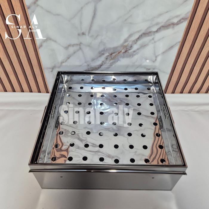 Klakat Kukusan dimsum Bahan Stainless Steel Ukuran 30 - 45 cm