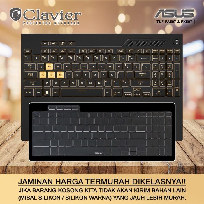 BRG BARU Keyboard Protector Cover Asus TUF Gaming F15 FX507 FX507Z FX507ZC Tpu