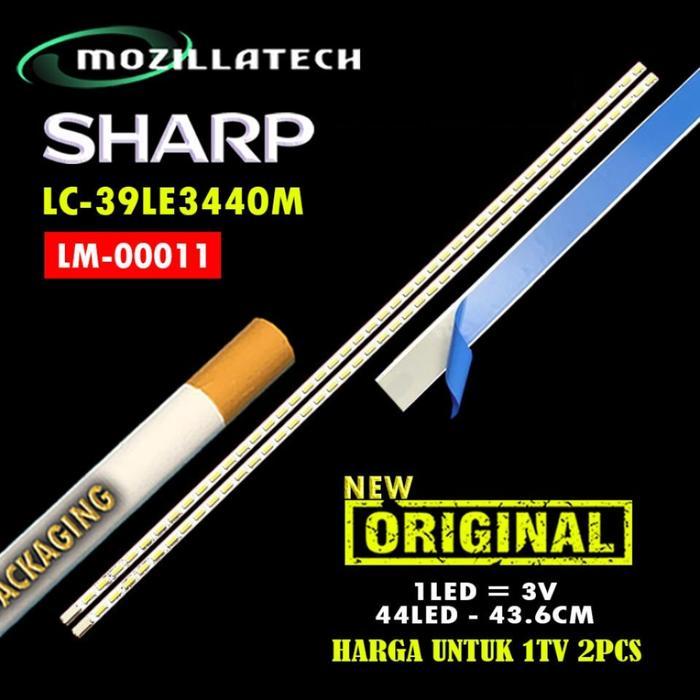 TERLARIS Sharp Backlight LC-39LE440M LC39LE440M 39Inch 1LED=3V 44LED 43.6CM Original Baru
