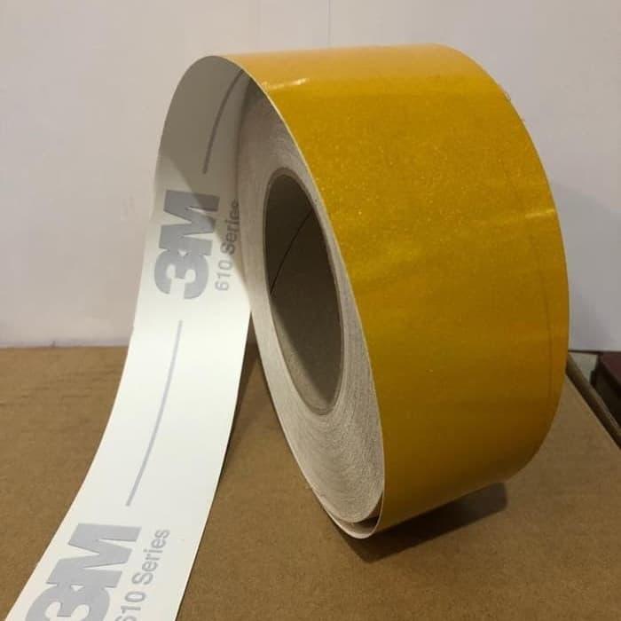 TERLARIS scotchlite 3M 610 yellow 2"45m