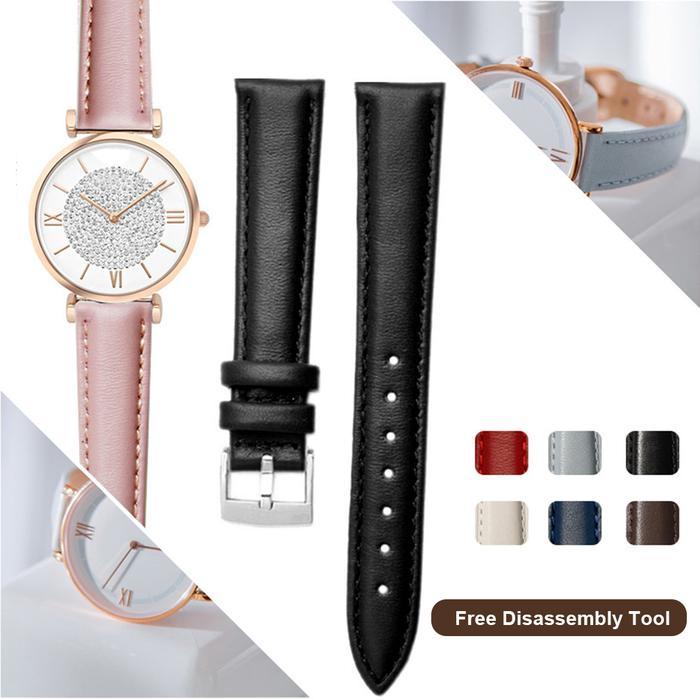 TEREMURAHTERLARIS READY SILAHKAN DIORDER BIDEN TALI KULIT JAM ORIGINAL WANITA GENUINE LEATHER