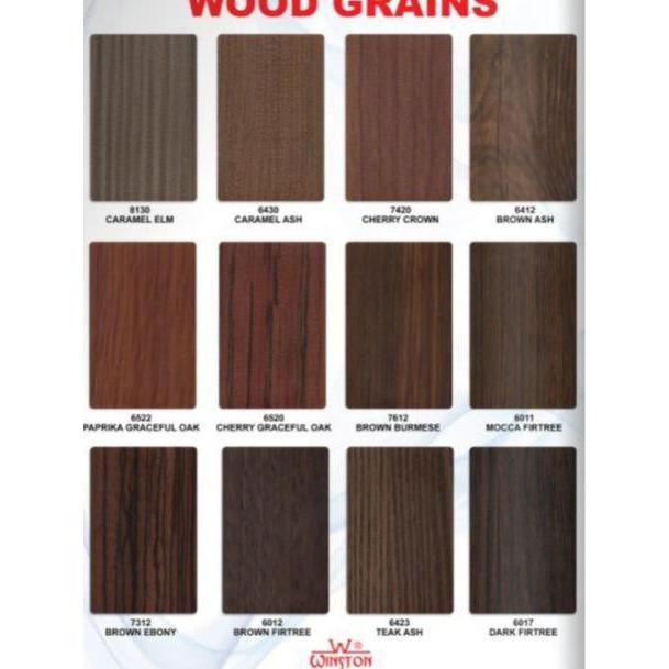 PVC SHEET GRAINS WOOD WINSTON DECOSHEET