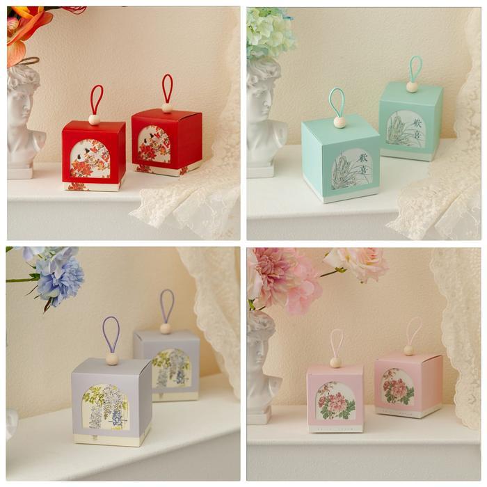 isi 10pcs Box Souvenir Box Hampers/ Kotak Souvenir Sangjit/ Box Hampers (isi 10)