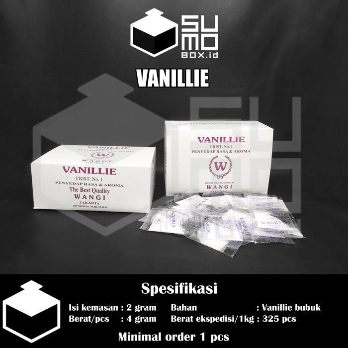 [ISI 100 PCS] Vanilli bubuk sachet eceran vanili WANGI 2gram
