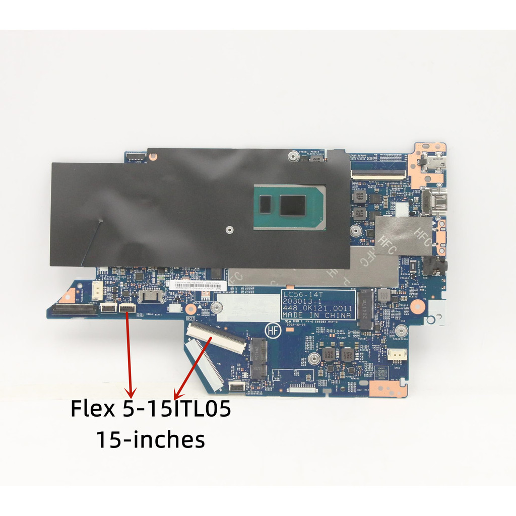 LC56-14T 203013-1 For Lenovo ideapad Flex 5-14ITL05 Flex 5-15ITL05 Laptop Motherboard With 7505U i3