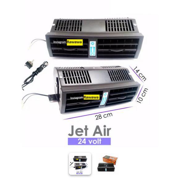 Best Seller Kipas Angin Mobil Truk / Blower Ac Mobil Truk Jet Air Universal 24V