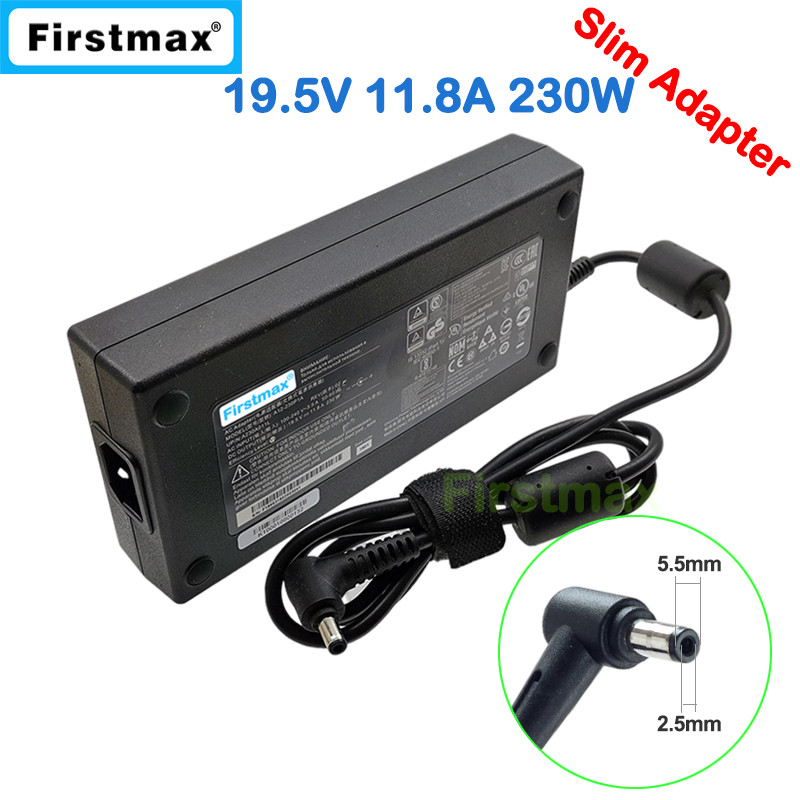 19.5V 11.8A 230W AC Adapter for MSI WS65 8TK 9TK 9TL 9TM MS-16Q4 WS75 9TL MS-17G1 10TM MS-17G3